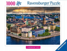 Load image into Gallery viewer, Ravensburger Scandinavian Places 1000 Pc Puzzles