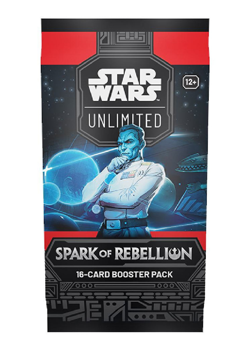 Star Wars: Unlimited: Spark Of Rebellion Booster Pack – The Hexagon ...