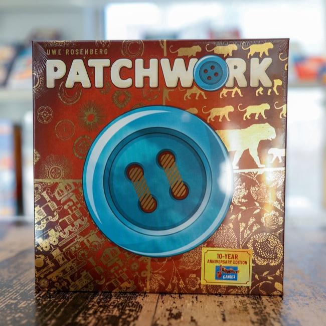 Patchwork 10Year Anniversary Edition The Hexagon Board Game Cafe