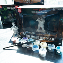 Load image into Gallery viewer, Nolzur's Marvelous Miniatures: Enlarged Duergar Paint Kit