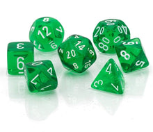 Load image into Gallery viewer, Chessex 7-Dice Set