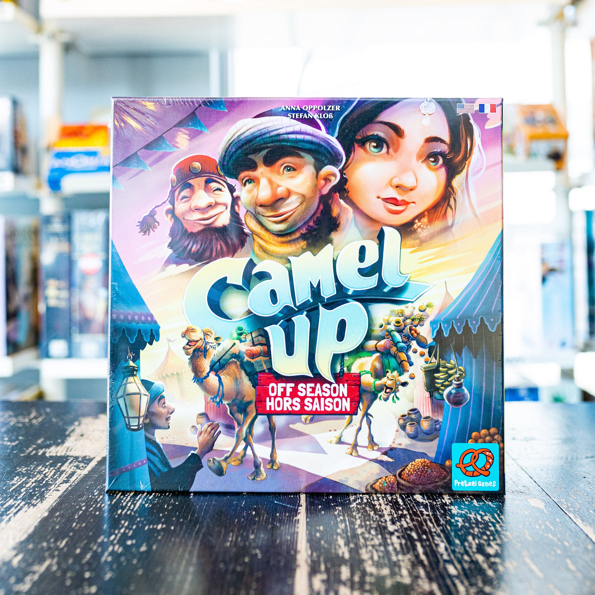 Camel Up: Off Season – The Hexagon Board Game Cafe