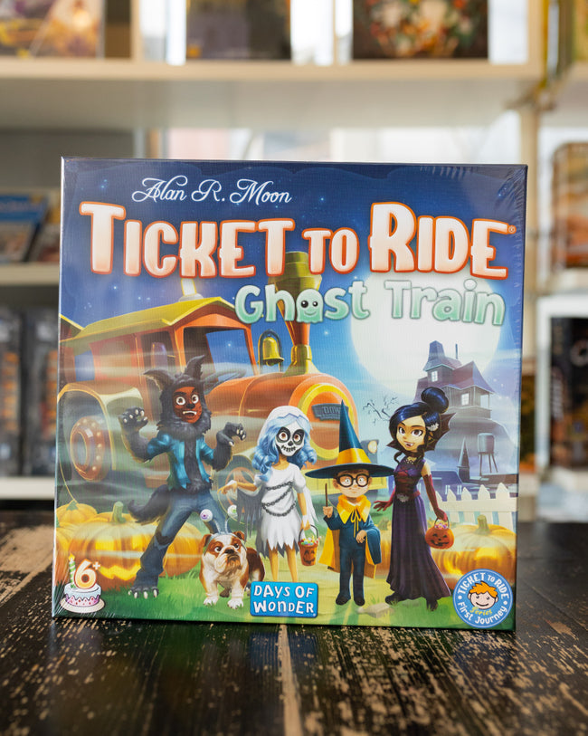 Ticket To Ride Ghost Train The Hexagon Board Game Cafe