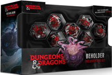 Load image into Gallery viewer, Resin 7 Piece Dice Set: Dungeons and Dragons Beholder

