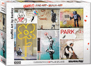 Street Art by Banksy (1000 PCS)