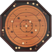 Load image into Gallery viewer, Family Fun Center - Crokinole 4-in-1 set
