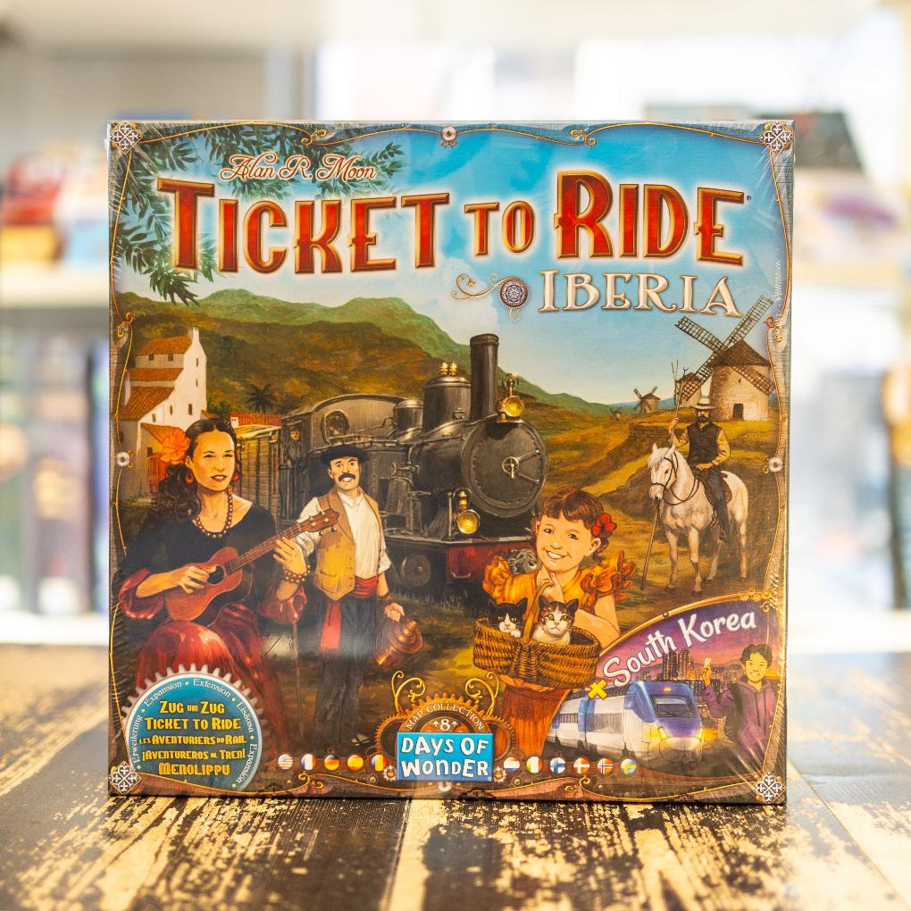 Ticket to Ride Map Collection 8: Iberia & South Korea