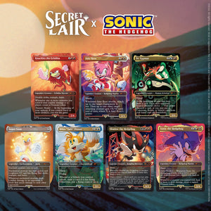Magic: The Gathering Secret Lair x Sonic The Hedgehog Friends & Foes