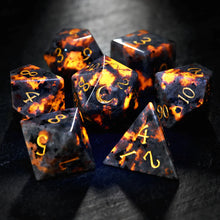 Load image into Gallery viewer, Gemstone D&amp;D Dice Set
