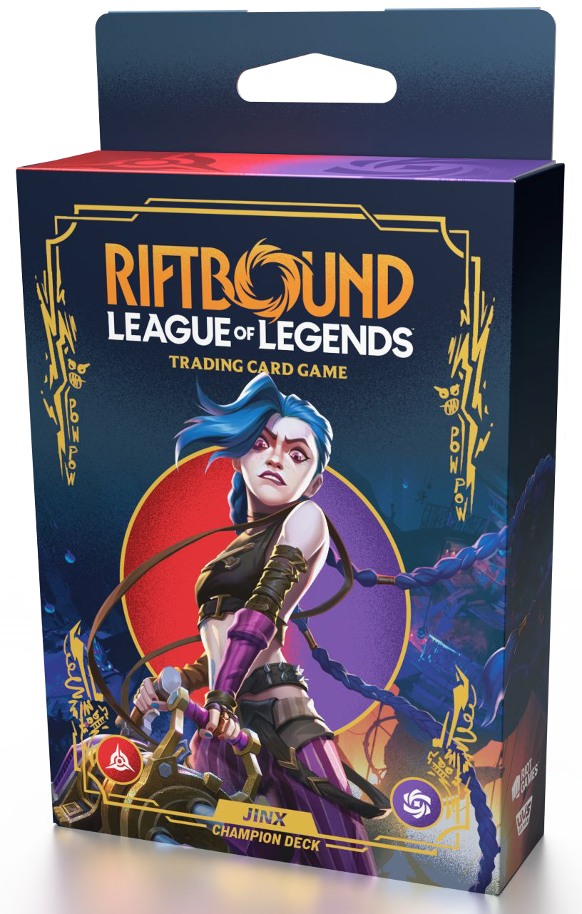 League of Legends Riftbound TCG: Origins Champion Deck Jinx (Pre-Order)
