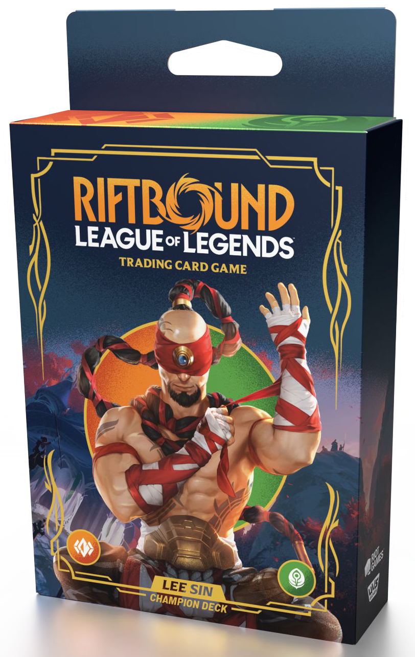 League of Legends Riftbound TCG: Origins Champion Deck Lee Sin (Pre-Order)