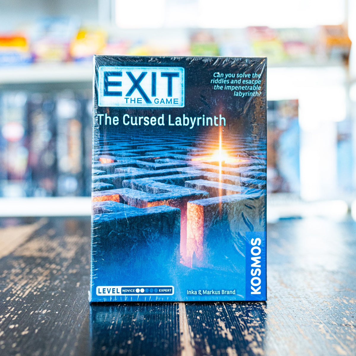 Exit: The Cursed Labyrinth – The Hexagon Board Game Cafe