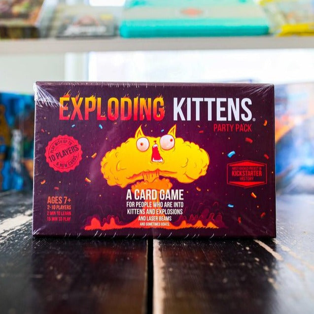Exploding Kittens: Party Pack – The Hexagon Board Game Cafe