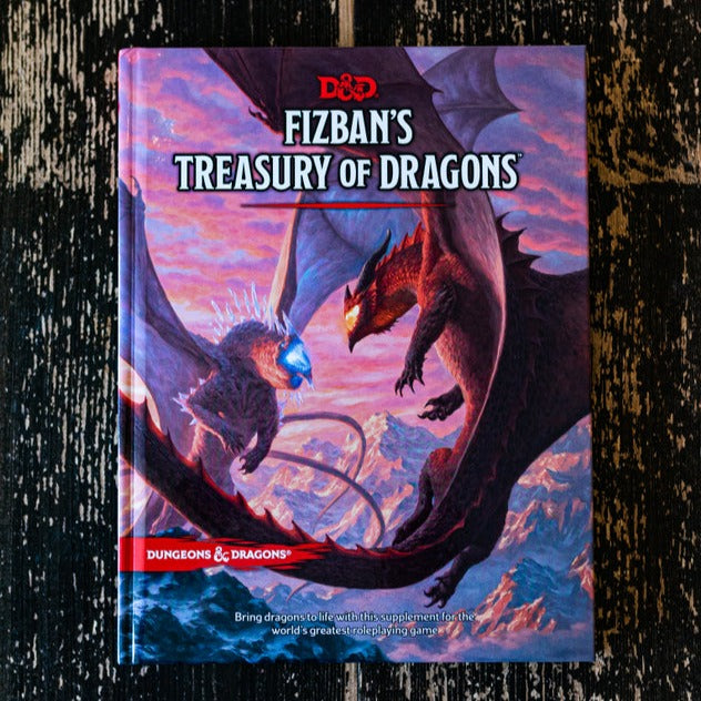 Fizban's Treasury of Dragons – The Hexagon Board Game Cafe