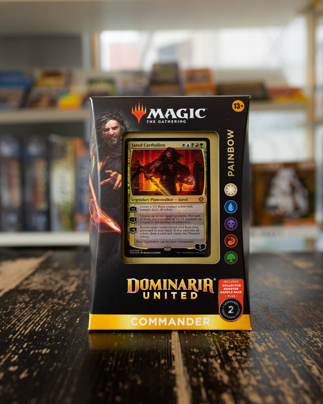 Magic: The Gathering Dominaria United Commander Deck – Legends' Legacy +  Collector Booster Sample Pack 