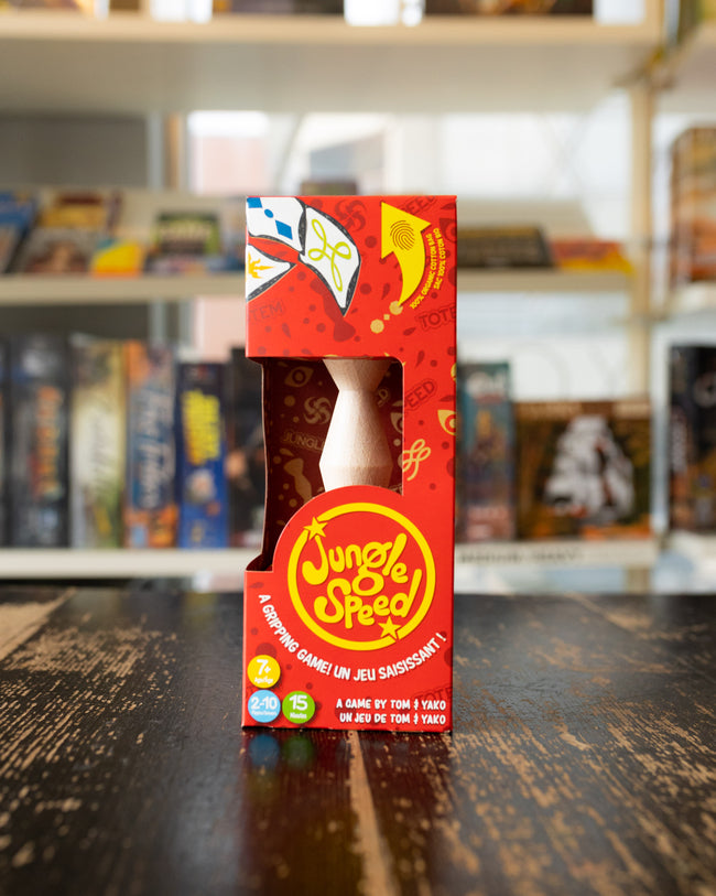 Steady your reflexes to win in Jungle Speed! 